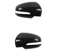 Per Suzuki Per Vitara Per Sx4 Per S-Cross 2015-2019 Copertura Specchietto Laterale Tappi Porta Alloggiamento Calotta Retrovisore Guscio(Black,1 pair)