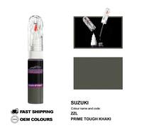 PER SUZUKI PRIME HARD KHAKI ZZL Ritocco Penna Vernice Brush Fix Kit Graffio Chip