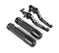 Per SUZUKI RGV250 1988-1997 1998 1999 Moto Regolabile Pieghevole Freno Frizione Leve Manubrio Manopole(Black)