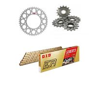 Per Suzuki RM-Z250 2004-2006 DID ERT3 Catena & Renthal Argento Kit Ruota Dentata