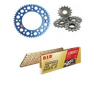 Per Suzuki RM85LK Ruote Grandi 2004-2018 DID ERT3 Catena & Renthal Blu Pignone K