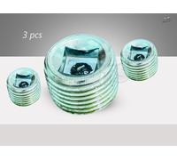 Per Suzuki Samurai 85-95 Jimny Gypsy - 3x Custodia Trasferimento Tappo di Rie...