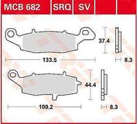 Per Suzuki Sfv 650 2009-2015 TRW Sv Serie Sindered Pastiglie Freno MCB682SV