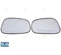 Per Suzuki Swift L & R Lato Retrovisore Convesso Specchietto Vetro + Piastra