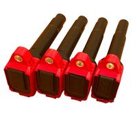 Per Suzuki Swift Sport Set Bobine Accensione Alta Potenza 4pz ZC33S...