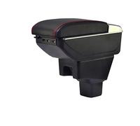 Per Suzuki Sx4 2007-2013 Auto Box Bracciolo Center Console Di Stoccaggio Con Posacenere A Scomparsa USB Grande Spazio Accessori(D1 7USB)