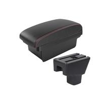 Per Suzuki Sx4 Bracciolo Auto Interno Bracciolo Auto Scatola Di Immagazzinaggio(A1 Nero rosso SENZA USB)