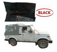 Per Suzuki Tetto Morbido Nero Lungo SJ410 SJ413 Samurai Maruti Gypsy King