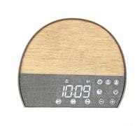 per sveglia Digitale da Comodino con Display LED Chiaro per | per Luce notturna calda, tessuto morbido, rilassante, per ideale pre-nanna, non disturba il sonno