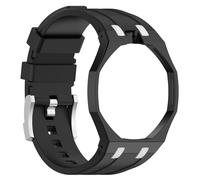 Per Swatch AP Royal Pop Sportiv Silicone Cinturino Shockproof Integrato in PC Caso Cinturini in Silicone per Orologio da Tasca Modificato per Polso Kit di Trasformazione