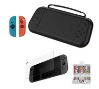 Per Switch 2 Borsa da Viaggio, Cover per Impugnature in Silicone, Set di Pellicole Protettive in Vetro Temperato Accessori Della Console di Gioco per Switch 2