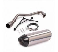 Per Sym Per Jet X 125/150 / 200 modifica tubo di scarico anteriore tubo di scarico Per SYM Per JET X 125/150/200 Silenziatore moto(D)