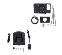 Per T-MAX 530 DX SX Per T-max 560 2017 2018 2019 2020 2021 Moto Staffa Di Navigazione Del Telefono Supporto Ricarica USB Senza Fili Supporto Telefono Supporto piastra navigazione( 22mm Usb Holder)