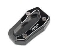 Per T-MAX TMAX 530 SX DX TMAX530 2017-2023 Moto CNC Cavalletto Piede Laterale Estensione Pad Piastra Di Supporto Ingrandire(Titanium)