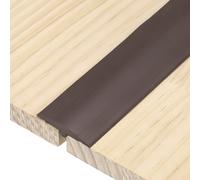 Per T-Molding, Profilo di Transizione 19.69x1.57" per Pavimento, Marrone