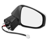 Per T&oyota Per RAV4 Per RAV 4 2019-2022 Specchietto Retrovisore Laterale Elettrico Copertura Lampada Luce Direzione Vetro Riscaldato Retrovisori Completi(Only 1pc right)
