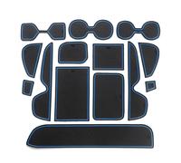 Per T&oyota RAV4 2019~2022 XA50 RAV 4 50 Tappetino Antiscivolo Per Porte, Slot Per Porte, Tappetini In Gomma, Adesivi Per Auto Antiscivolo Inserto portabicchieri(JP-Blue)