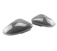 Per T-Roc Pre-facelift 2018-2021 Calotte Copri Specchietti Retrovisori Laterali In Fibra Carbonio Nere(Bright)