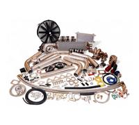 Per Talon Eclissi 90-99 4g63 4g63T Dsm Inossidabile 1G 2G T3 Turbo Charger Kit