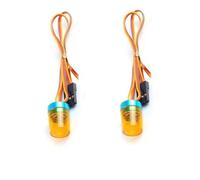 Per Tamiya 1/10 1/14 Barra Luminosa Rotante Lampeggiante Multifunzione Lampada Di Allarme RC Crawler Auto Camion Ingegneria Parti Di Aggiornamento Fari Rc(Yellow,18 * 13mm)