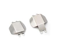 Per Tamiya 1/10 In Acciaio Inossidabile Protezione Dell'asse Anteriore Posteriore RC Crawler Autocarri Fuoristrada Aggiornamenti Parti Accessori Sostituzione Telaio Rc