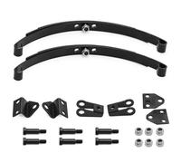 Per Tamiya 1/14 Rc Auto Trattore Modello Rimorchio In Acciaio Foglia Per Set Molle Sospensione Anteriore Posteriore Alette Sollevamento Aggiornamento Ricambio Accessori Modellismo RC