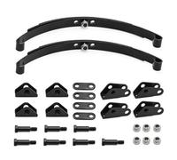 Per Tamiya 1/14 Rc Auto Trattore Modello Rimorchio In Acciaio Foglia Per Set Molle Sospensione Anteriore Posteriore Alette Sollevamento Aggiornamento Ricambio Accessori Modellismo RC