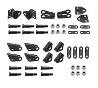 Per Tamiya 1/14 Set Sospensioni Anteriori E Posteriori In Lega Di Alluminio Gancio Staffe Trattore Camion Modello Auto Parti Le Modificazioni Accessori RC