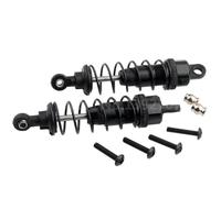 Per Tamiya CC01 CC01-04 1/10 2 Pezzi 85mm RC Lega Di Alluminio Ammortizzatore Olio Per Scala Parti Di OP Auto Riparazione Accessori Aggiornamento Accessori(Black)