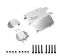 Per Tamiya CC02 Metallo Acciaio Inossidabile La Protezione Del Telaio Piastra Paramotore RC Parti Aggiornamento Per Auto Accessori RC