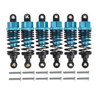 Per Tamiya G6-01 6X6 1/18 6 Pezzi Ammortizzatori Ad Olio In Metallo Anteriori E Posteriori Rc Car Veicolo Cingolato Parti E Accessori Aggiornamento Sostituzione Utilizzo Ammortizzatore Rc(Blue)
