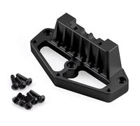 Per Tamiya Lunch Box 1/12 In Lega Alluminio, Supporto Fissaggio Braccio Inferiore Anteriore RC Car Monster Truck Parti Aggiornamento Parti Di Auto Rc(Black)
