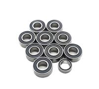 Per Tamiya Lunch Box Per Hornet Per Montero Per Unimog 406 Kit Da 10 Cuscinetti A Sfera Parti Di Aggiornamento Per Auto RC Con Guarnizione In Gomma E Impennata Cuscinetti Rc