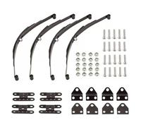 Per Tamiya Per Axial Per SCX10 F350 D90 TF2 1/10 Duro Per Foglia Per Sospensione A Molla In Acciaio Inox Bar Crawler Auto Camion Rc Decora Accessori