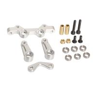 Per Tamiya Per DT04 1/10 Bracci Sterzo Alluminio Ponte Set Giocattoli RC Camion Riparazione Modificare Parti Aggiornamento Accessori Parti per auto RC