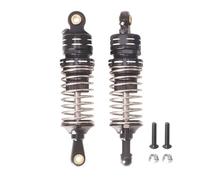 Per Tamiya Per Fighter Per Nxgen DT04 1/10 Metallo Sospensione Anteriore Posteriore Auto 58741 Telaio RC Elettrico Yue Sostituire Le Parti Ricambi Crawler RC(Black,Front)