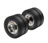 Per Tamiya Per Scania Per Volvo Per Actros Per Man 1/14 Ruote Motrici/Cuscinetti Mozzo Cerchione Doppie Set RC Rimorchio Trattore Camion Auto Accessori RC