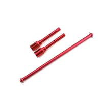 Per Tamiya Per TT-02 Per TT-02B Per TT02B 1/10 Albero Trasmissione Centrale In Metallo E Giunto Dell'elica Set Parti Di Aggiornamento Per Auto RC Accessorio Di Ricambio Accessori Dedicati Rc(Red)