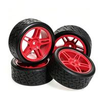 Per Tamiya Per TT01 Per TT02 XV01 PTG-2 Per Kyosho Per HPI Per HSP 1/10 Rc Auto Su Strada 4 Pz 65mm Duro Drift Pneumatico Ruota Parti Di Aggiornamento Parti Riparazione RC