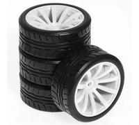 Per Tamiya Per Tt01 Per Tt02 Xv01 Xv02 Ptg-2 Ta06 Per Hsp Per Hpi Per Kyosho 1/10 Rc Auto Pneumatici Cerchioni Hub Set 12Mm Esagonale Parti Aggiornamento Accessori Modellismo RC
