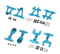 Per Tamiya Per TT02 1/10 A30F-8Pcs Metallo Anteriore Posteriore Superiore Inferiore Bracci Sospensione Set RC Auto Aggiornamento Riparazione Modificare Parti Blocco