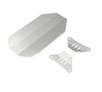 Per Tamiya Per TT02 1/10 RC Auto In Acciaio Inox Cambio Protezione Piastra Paramotore Parti Di Protezione Accessori Armatura Del Telaio Parti Di Ricambio Accessori aggiornamento RC(Size1)