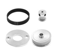 Per Tamiya Per TT02 Per TT-02 1/10 16T 40T A Basso Rumore Trasmissione A Cinghia Sistema Di Ingranaggi RC Auto Modificare Parti Aggiornamento Parti per auto RC
