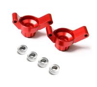 Per Tamiya Per TT02 Per TT-02 Alluminio Anteriore Posteriore Nocche Braccia Hub Carrier Set RC Auto Aggiornamento Parti Delle Modificazioni Accessori Giocattoli Rc