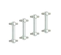 Per Tamiya Per TT02 TT02D TT02S 1/10 4 Pezzi Albero Trasmissione Dog Bone RC Auto Cingolata Veicolo Per Hobby Parti Ricambio Aggiornamento Componenti Trasmissione
