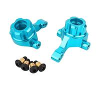 Per Tamiya Per TT02B 1/10 Supporto Per Snodi Sterzanti Anteriori E Posteriori In Metallo Supporto Per Mozzo Sterzante Parti Di Aggiornamento Auto Da Drift RC Accessorio Per Auto RC(Blue,Front)