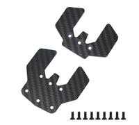 Per Tamiya Per TT02S Per SR Per SRXPer LY233 RC Auto Telecomando In Fibra Carbonio Piastra Arresto Inferiore Braccio Deflettore Aggiornamento Parti Parti Riparazione RC