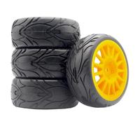 Per Tamiya XV01 XV02 Per TT01 TT02 PTG-2 Per Hyundai I20 94123 1/10 RC Parti Di Automobili Gomma Della Rotella Pneumatico WRC Per Rally Per Le Corse Ricambi Modellini RC