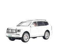 Per Tank 500 Hi4-T 1:24 Pressofuso Suono E Luce Modello Decorazione Per La Casa Collezione Off Road Serbatoio Carburante Lega(White)