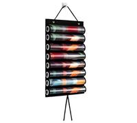 per tappetino da gioco di carte - Contenitore per 8 tappetini - Supporto da parete con gancio | per camera da, dormitorio, soggiorno, camper, sala studio, picnic, campeggio